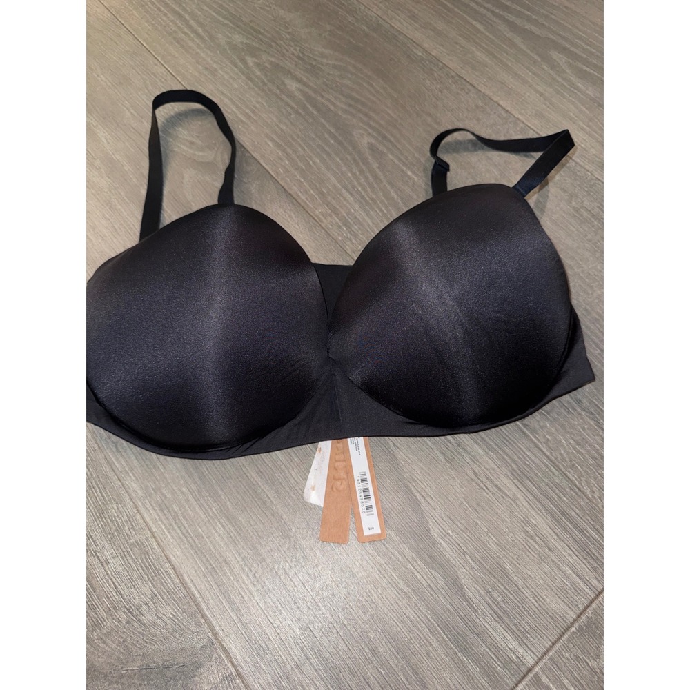 SKIMS Ultimate Push-Up Strapless Bra Onyx Black 40DD BA-BAN-3208 NEW - Picture 2 of 4